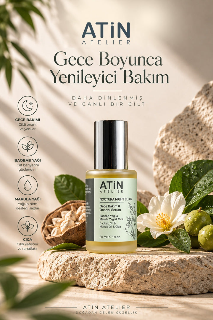 Noctura Night Elixir Gece Bakım & Onarıcı Serum